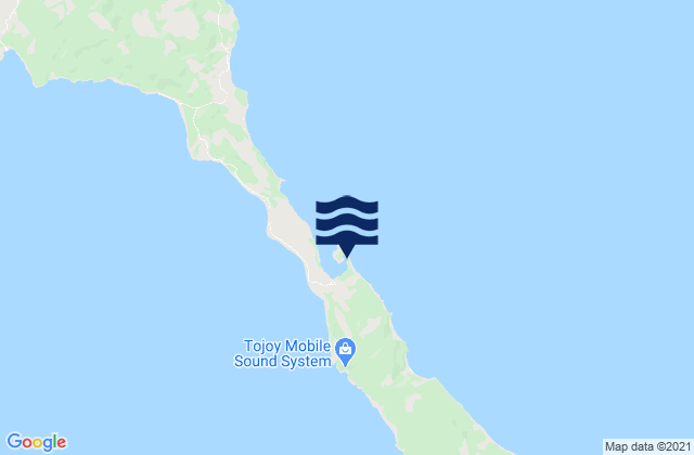 Carte des horaires des marées pour Port Boca Engano (Burias Island), Philippines