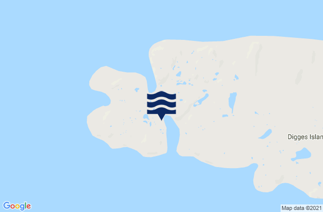 Carte des horaires des marées pour Port De Laperriere, Canada