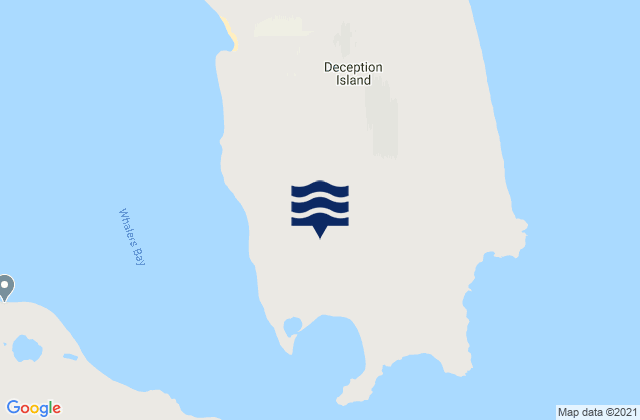 Carte des horaires des marées pour Port Foster Deception Island, Argentina