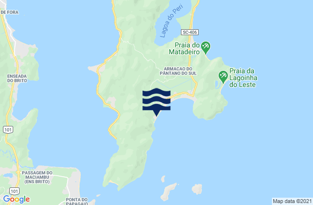 Carte des horaires des marées pour Praia da Solidao (Caladinho), Brazil