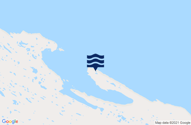 Carte des horaires des marées pour Purfur Cove, Canada