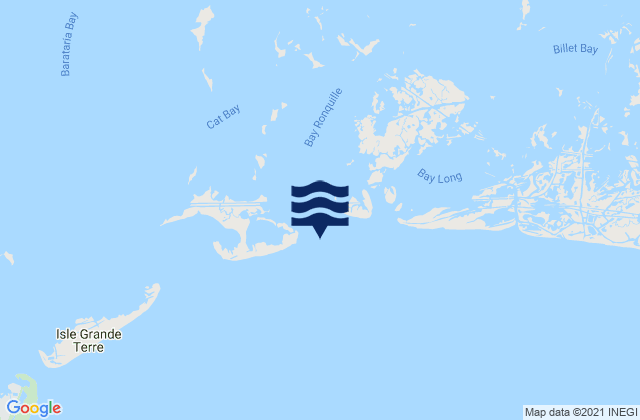 Carte des horaires des marées pour Quatre Bayoux Pass Barataria Bay, United States