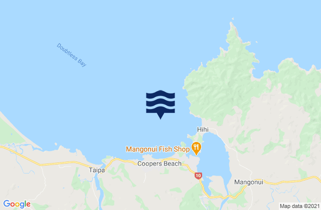 Carte des horaires des marées pour Rangitoto Peninsula, New Zealand