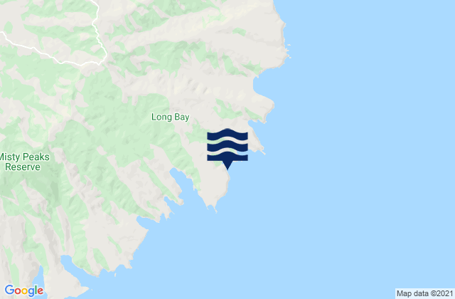Carte des horaires des marées pour Red Bay, New Zealand