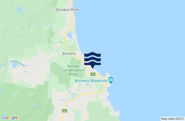 Carte des horaires des marées pour Redbill Beach, Australia