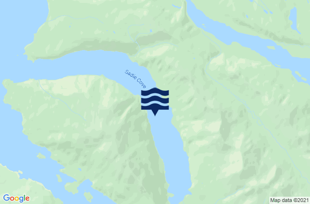 Carte des horaires des marées pour Sadie Cove (Kachemak Bay), United States