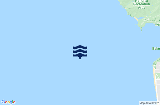 Carte des horaires des marées pour San Francisco Bar north of ship channel, United States