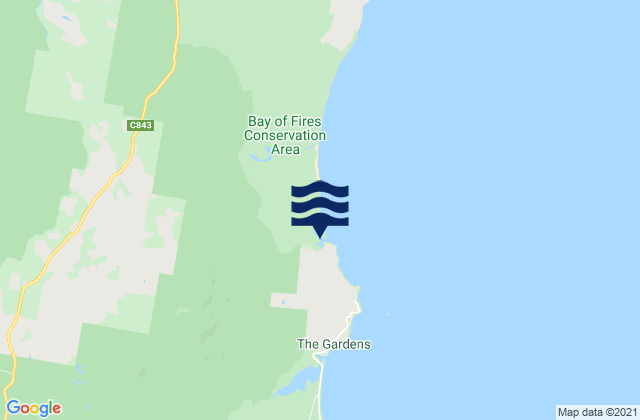Carte des horaires des marées pour Seal Rocks, Australia
