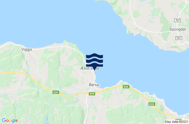 Carte des horaires des marées pour Skaun, Norway