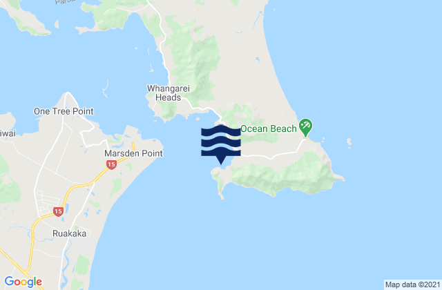 Carte des horaires des marées pour Smugglers Bay, New Zealand