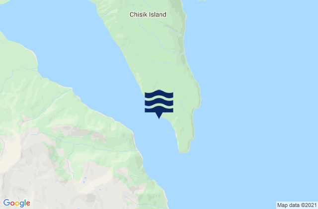 Carte des horaires des marées pour Snug Harbor Cook Inlet, United States