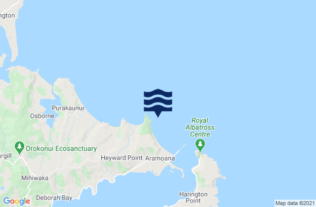Carte des horaires des marées pour Spit Beach, New Zealand