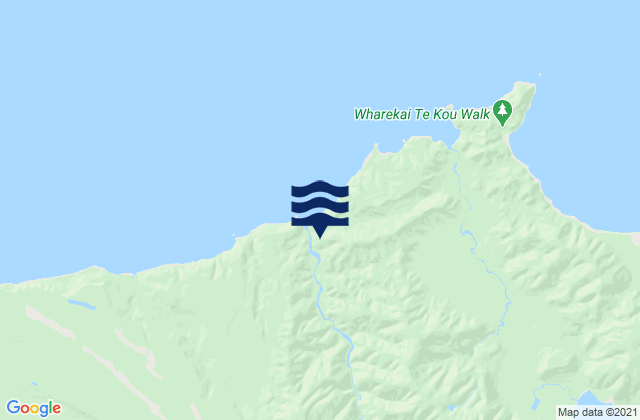 Carte des horaires des marées pour Stafford Bay, New Zealand