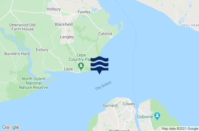 Carte des horaires des marées pour Stansore Point, United Kingdom