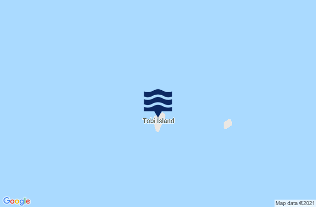Carte des horaires des marées pour State of Hatohobei, Palau