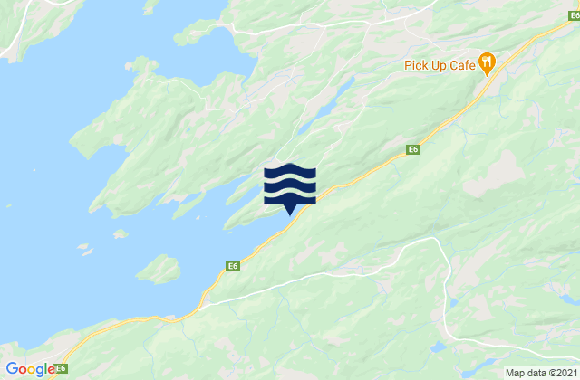 Carte des horaires des marées pour Stjørdal, Norway