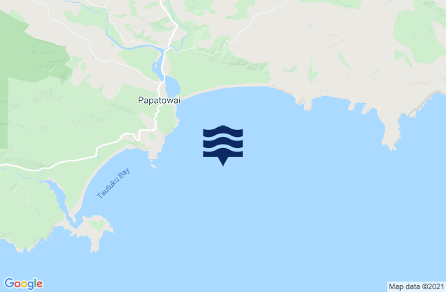 Carte des horaires des marées pour Tahakopa Bay, New Zealand