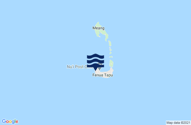Carte des horaires des marées pour Tanrake Village, Tuvalu