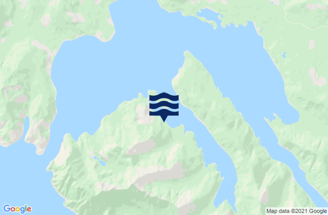 Carte des horaires des marées pour Tasu Sound, Canada