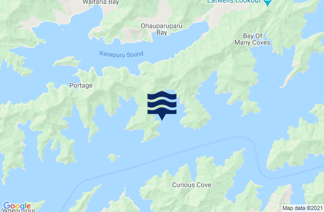 Carte des horaires des marées pour Tauranga Bay, New Zealand