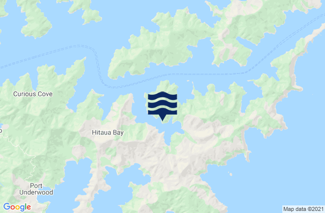 Carte des horaires des marées pour Tawa Bay, New Zealand