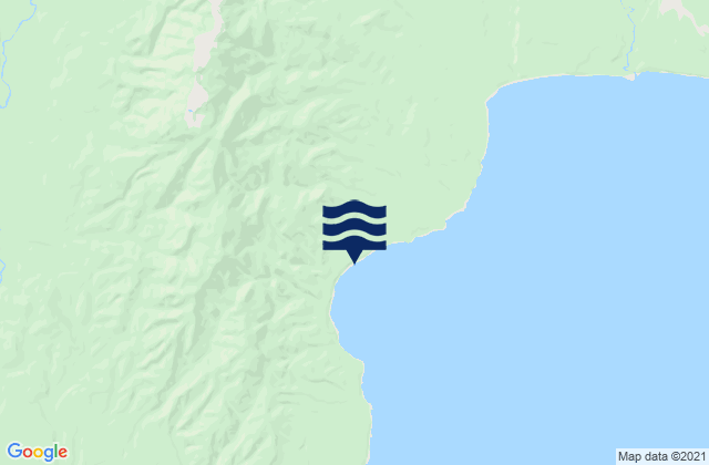 Carte des horaires des marées pour Teal Bay, New Zealand