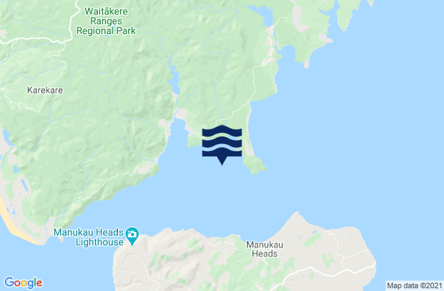 Carte des horaires des marées pour Torea Bay, New Zealand