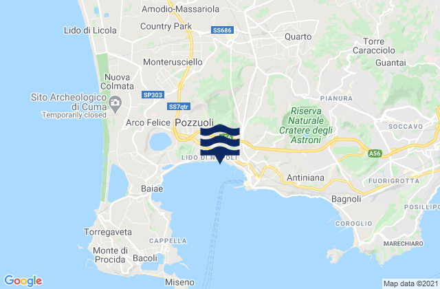 Carte des horaires des marées pour Torretta-Scalzapecora, Italy