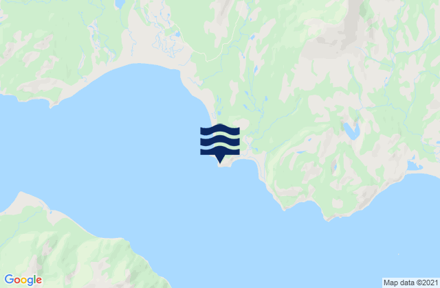 Carte des horaires des marées pour Ugak Bay (saltery Cove), United States