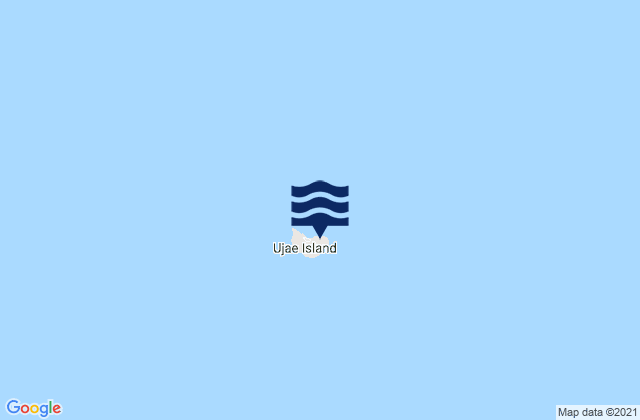 Carte des horaires des marées pour Ujae, Marshall Islands