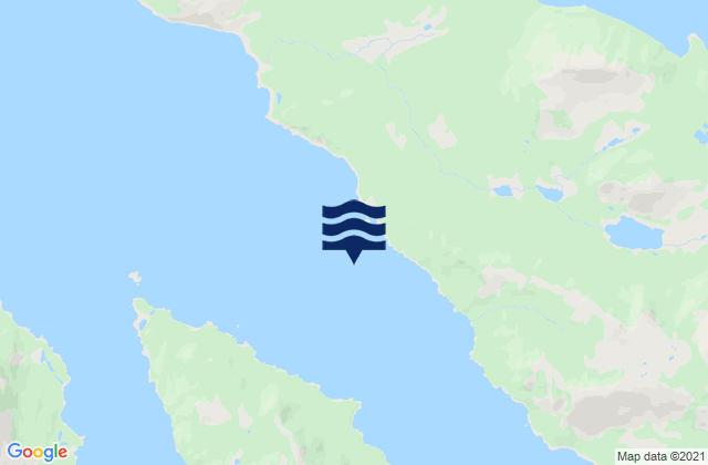 Carte des horaires des marées pour Viekoda Bay, United States