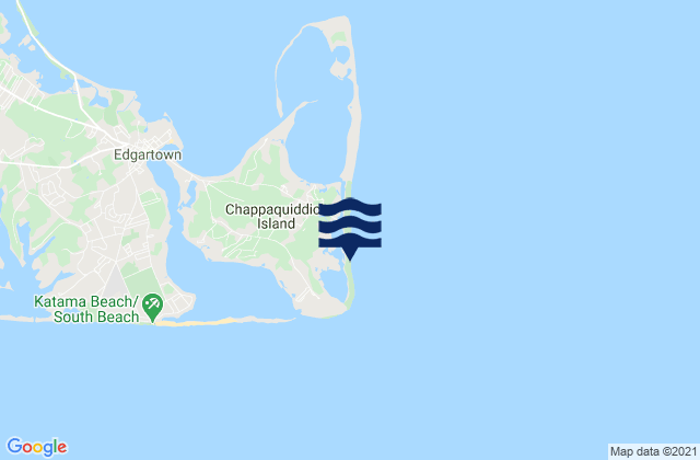Carte des horaires des marées pour Wasque Point Chappaquiddick Island, United States