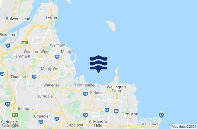 Carte des horaires des marées pour Waterloo Bay, Australia