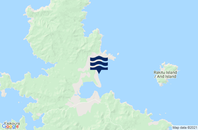 Carte des horaires des marées pour Whangapoua Beach, New Zealand