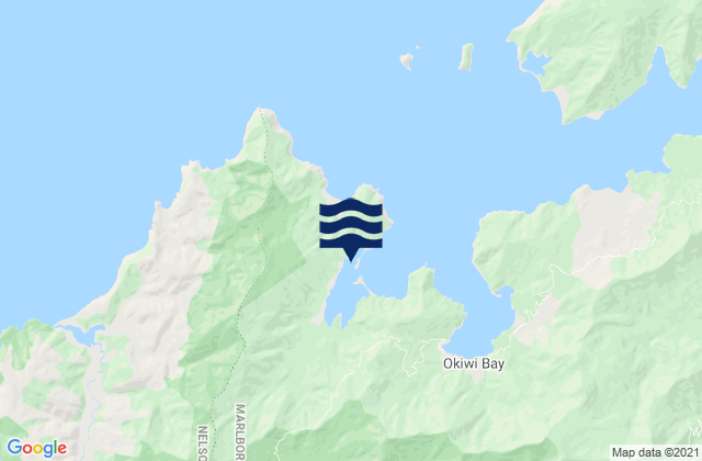 Carte des horaires des marées pour Whangarae Bay, New Zealand