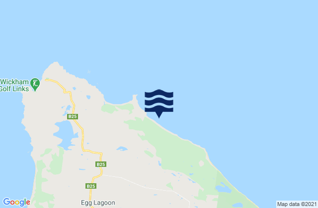 Carte des horaires des marées pour White Beach, Australia
