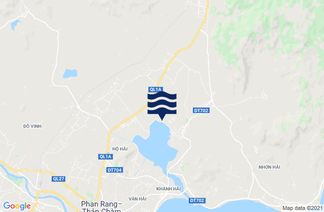 Carte des horaires des marées pour Xã Bắc Phong, Vietnam