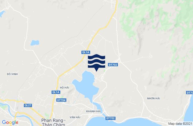 Carte des horaires des marées pour Xã Lợi Hải, Vietnam